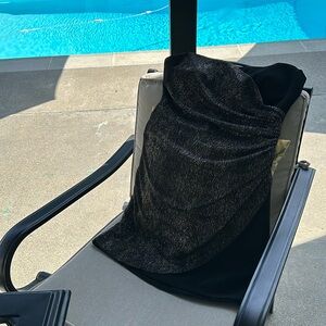 Party Dress Glittery With Small Flaw